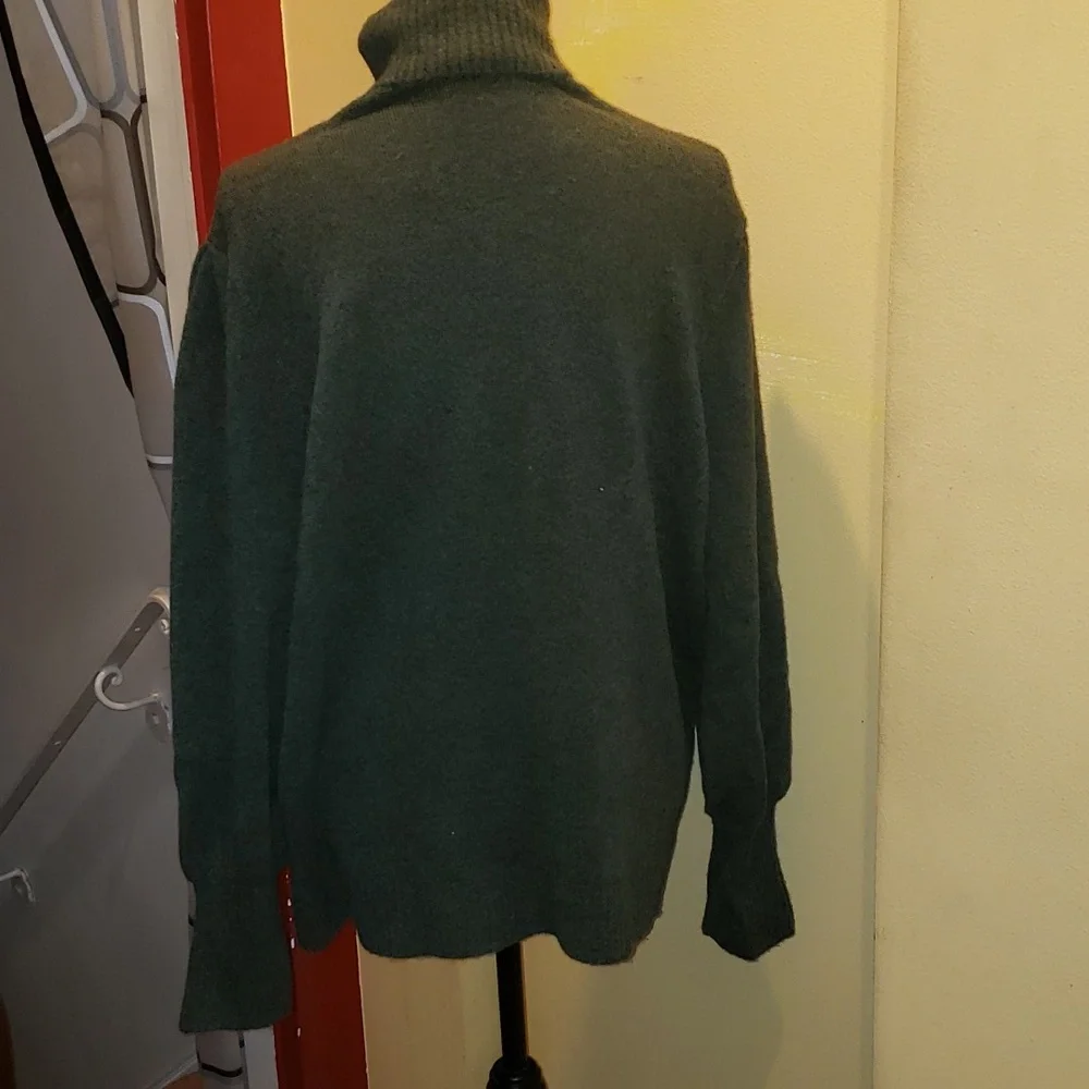 J.CREW green women's sweater....size XXL..excellent condition - Picture 7 of 11